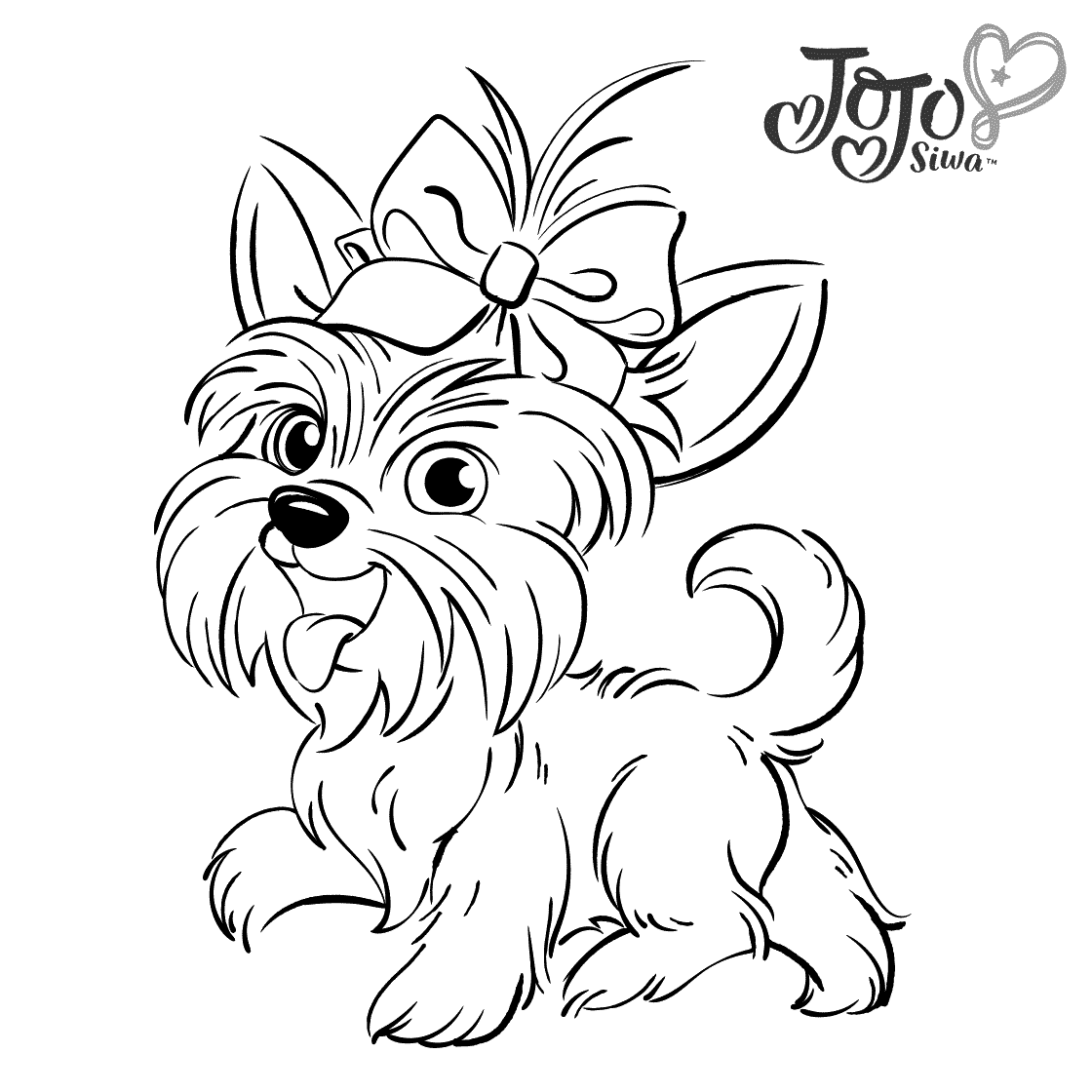 Each printable highlights a word that starts. A Pet Of Jojo Siwa Named Bow Bow Coloring Pages Jojo Siwa Coloring Pages Coloring Pages For Kids And Adults