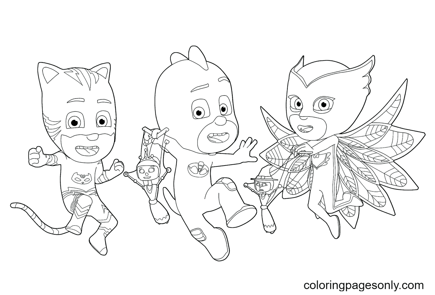funny pj masks coloring pages pj masks coloring pages coloring pages for kids and adults