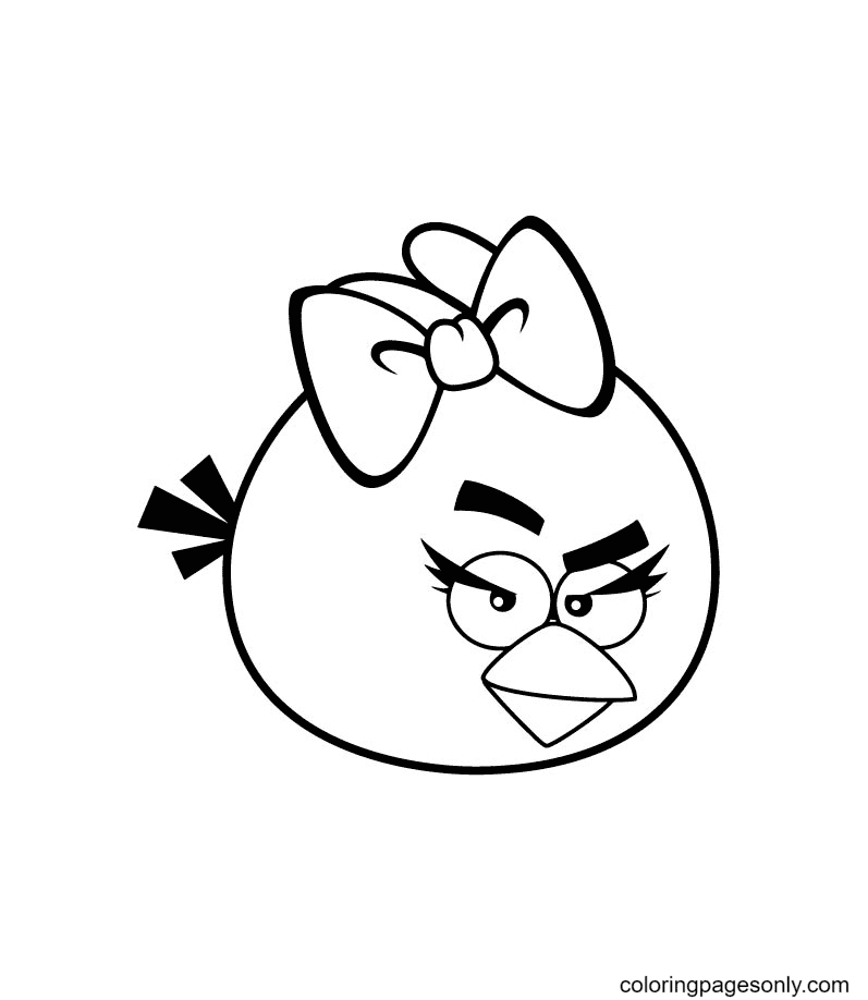 Whether they want to color their favorite character steve or build their own world of blocks, these free printable minecraft coloring pages will give them hours of … Angry Bird Red Girl Coloring Pages Angry Birds Coloring Pages Coloring Pages For Kids And Adults