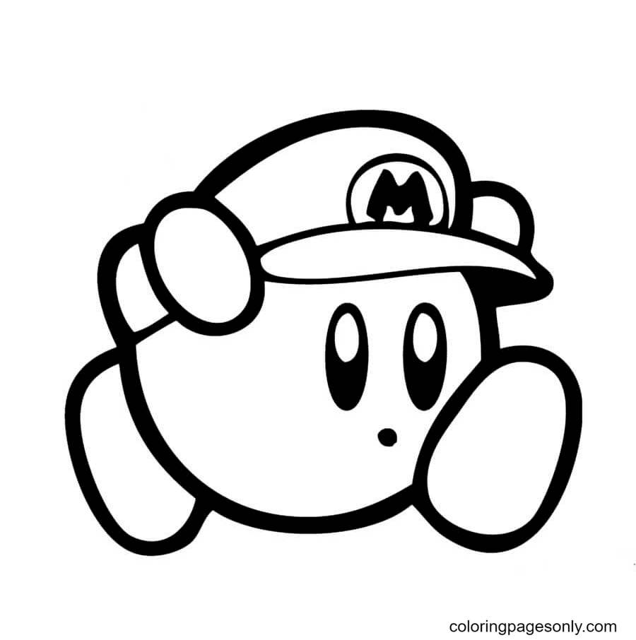 Includes images of baby animals, flowers, rain showers, and more. Mario Kirby Coloring Pages Kirby Coloring Pages Coloring Pages For Kids And Adults
