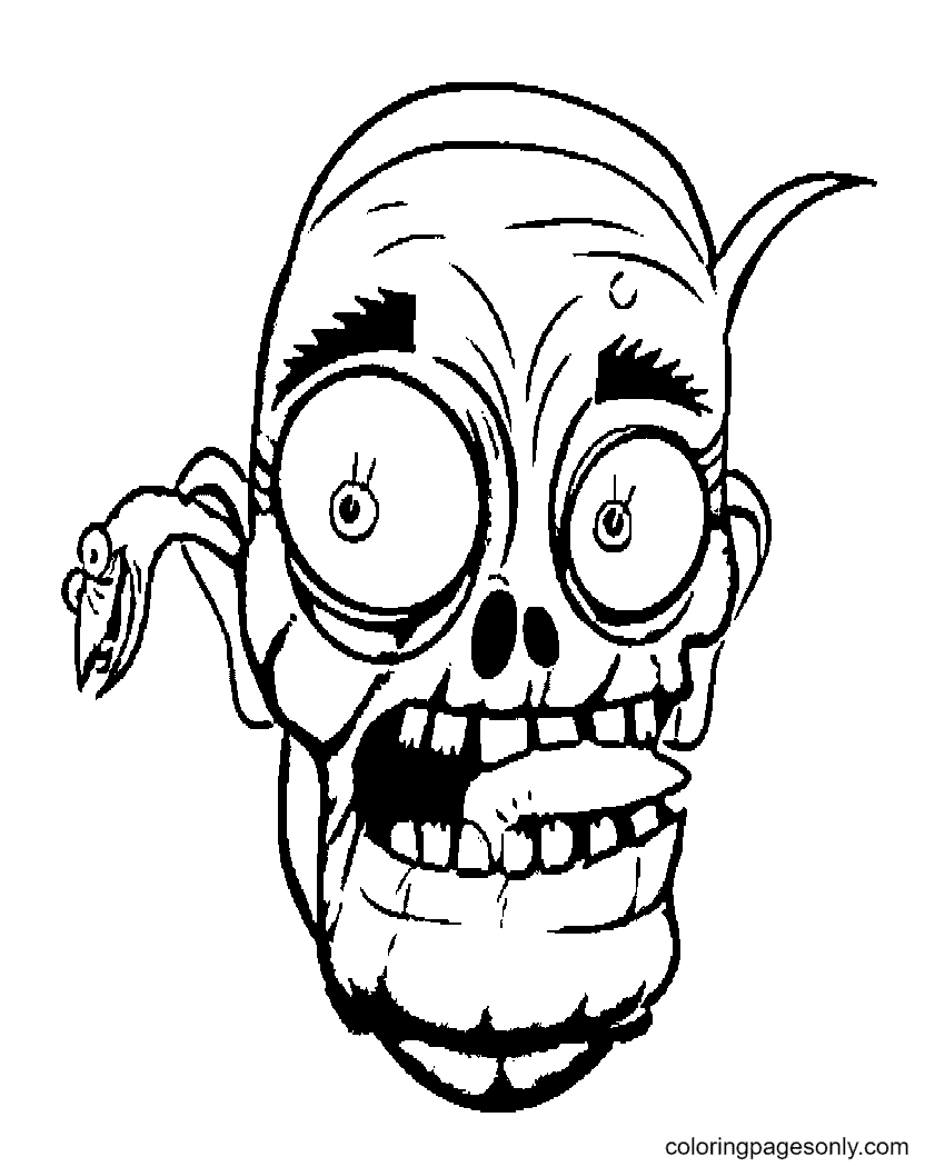 Download and print these scary halloween coloring pages for free. Halloween Scary Masks Printable Coloring Pages Halloween Masks Coloring Pages Coloring Pages For Kids And Adults