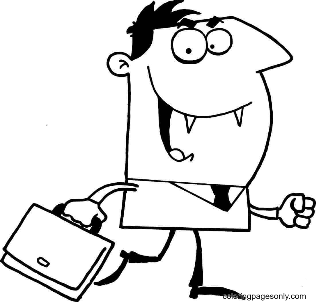 Browse our new selection of printable quotes and sayings coloring pages that will make. Vampire With Briefcase Coloring Pages Vampire Coloring Pages Coloring Pages For Kids And Adults