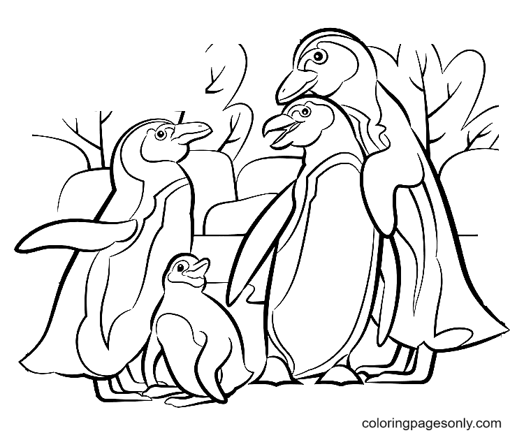 Free, printable coloring pages for adults that are not only fun but extremely relaxing. African Penguins Coloring Pages Penguin Coloring Pages Coloring Pages For Kids And Adults