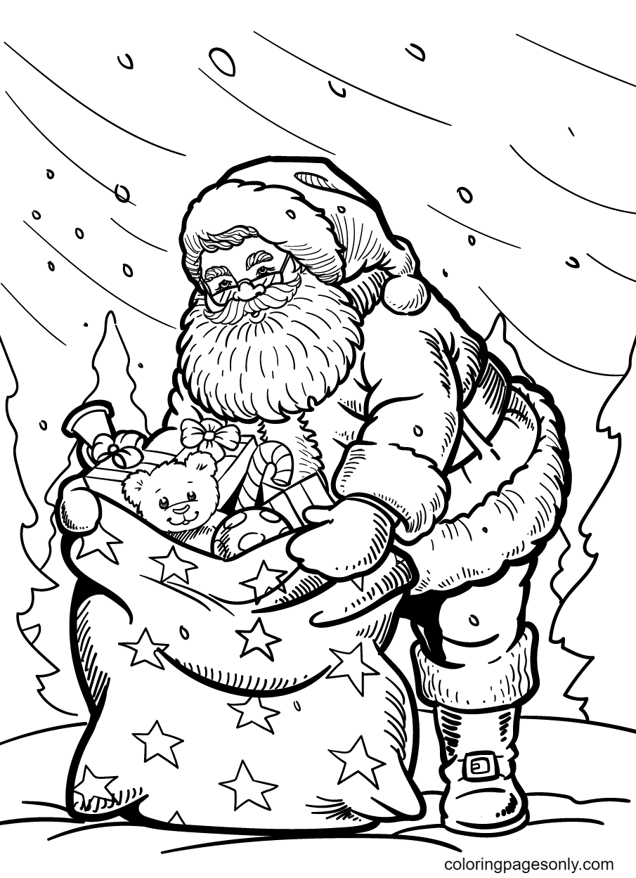 Of santa claus coloring pages are a fun way for kids of all ages to develop creativity, focus, motor skills and color recognition. Father Christmas Coloring Pages Santa Claus Coloring Pages Coloring Pages For Kids And Adults
