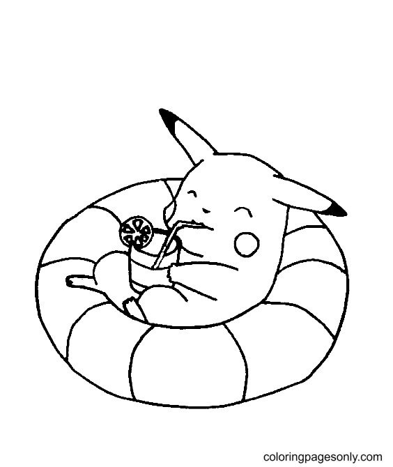 pikachu relaxing coloring pages pikachu coloring pages coloring pages for kids and adults