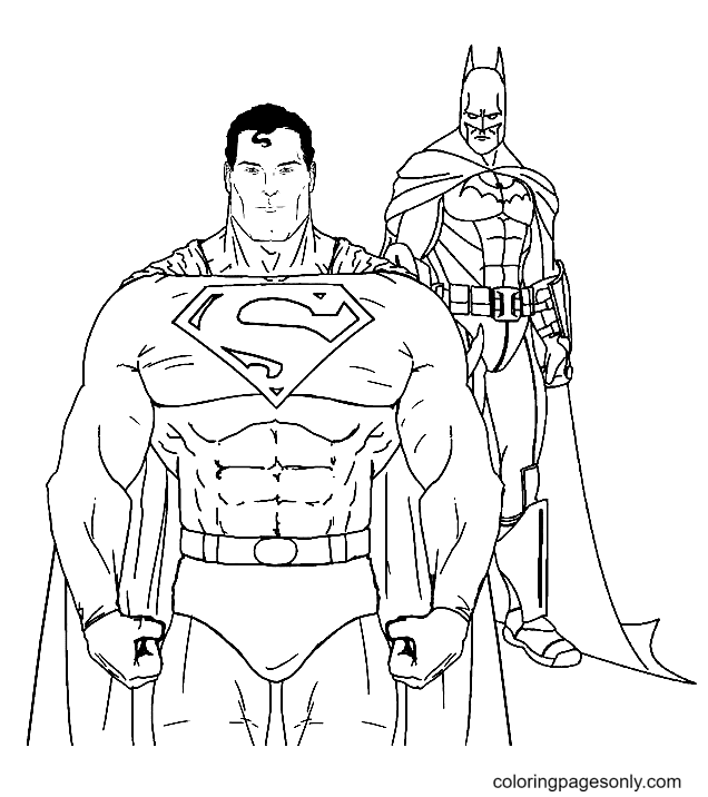 See more ideas about superman coloring pages, coloring pages, superhero coloring. Superman And Batman Coloring Pages Superman Coloring Pages Coloring Pages For Kids And Adults