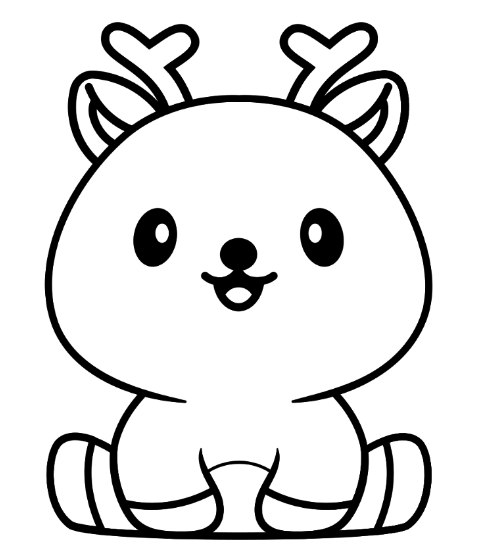 All the sights, sounds, and smells delight the. Adorable Baby Deer Coloring Pages Deer Coloring Pages Coloring Pages For Kids And Adults