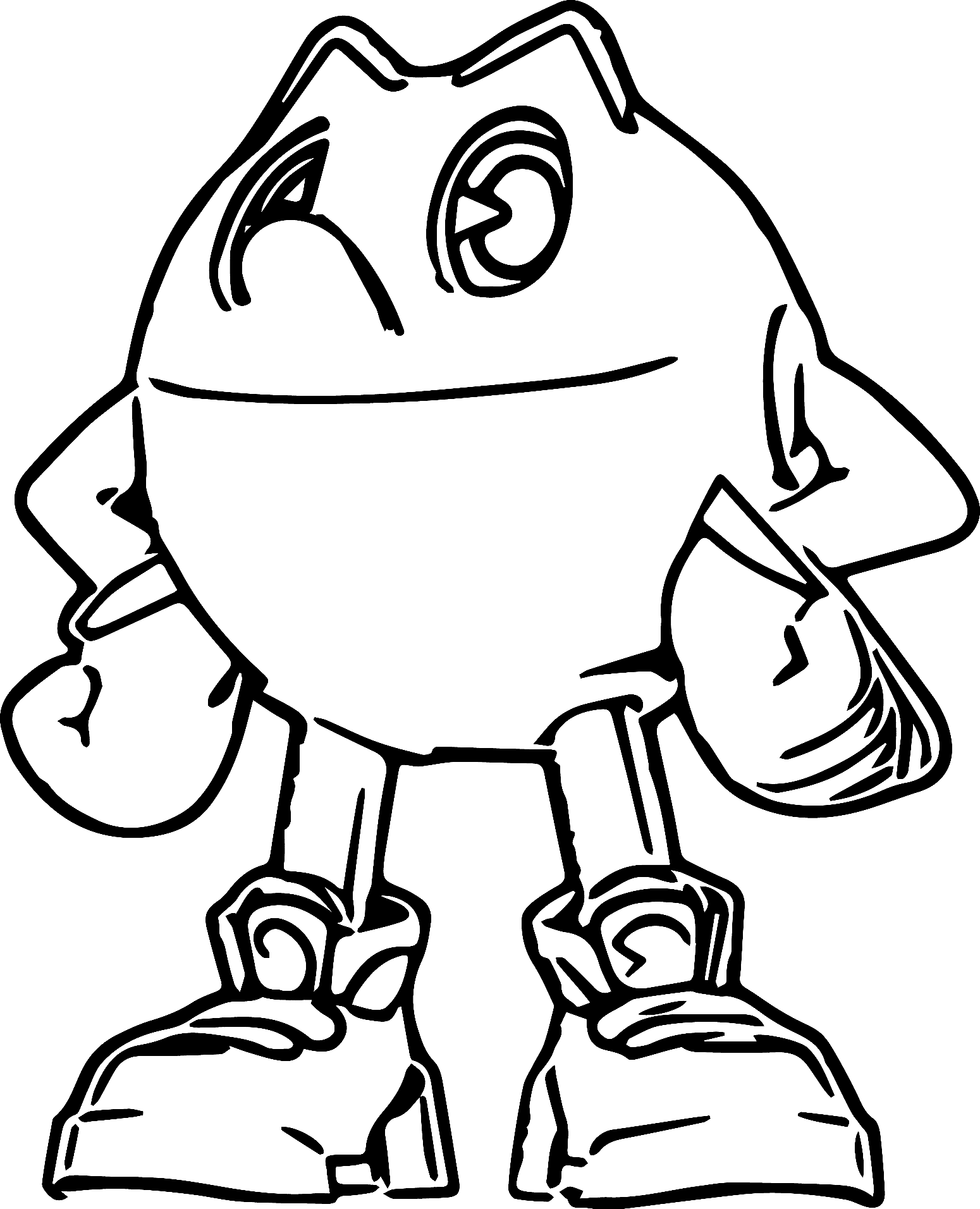 Explore the free printable of pac-man coloring pages: creative ideas