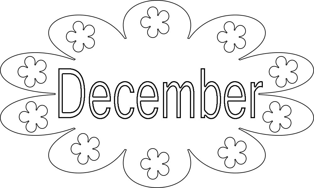 Show your kids a fun way to learn the abcs with alphabet printables they can color. December Month Coloring Pages December Coloring Pages Coloring Pages For Kids And Adults