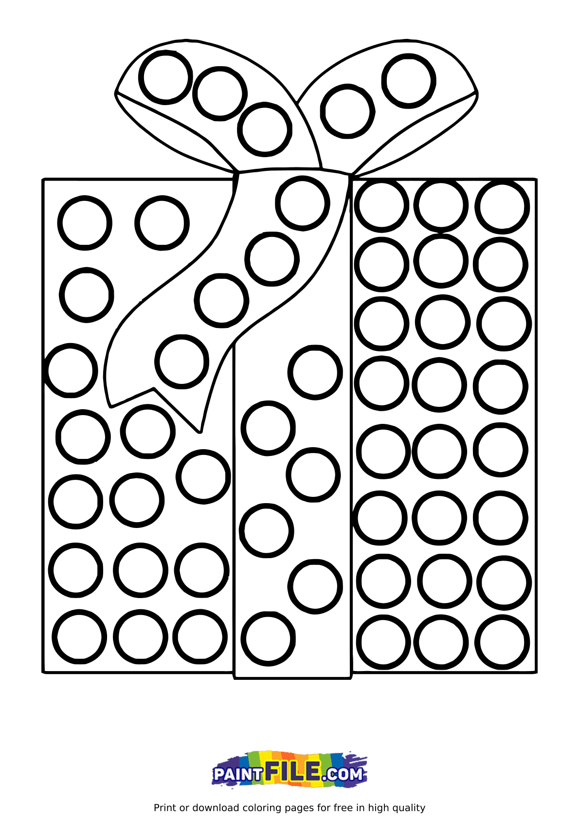 203 pop it coloring pages