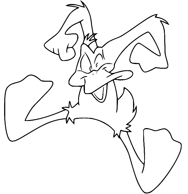 43 daffy duck coloring pages