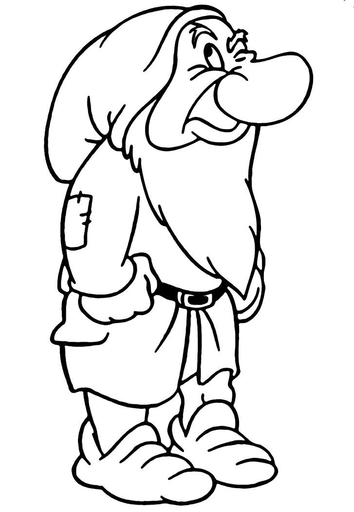 Plus, it's an easy way to celebrate each season or special holidays. Grumpy Coloring Pages Seven Dwarfs Coloring Pages Coloring Pages For Kids And Adults
