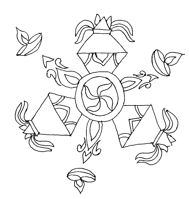 Diwali rangoli coloring page from rangoli category. Simple Rangoli Designs Coloring Pages Rangoli Coloring Pages Coloring Pages For Kids And Adults