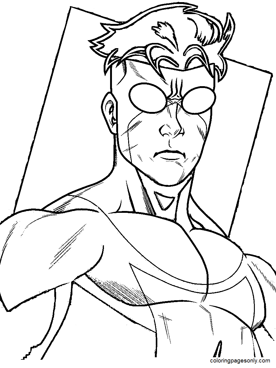 40+ invincible coloring pages