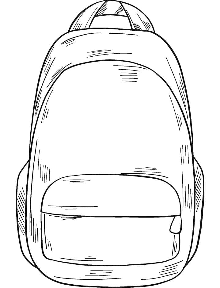 64 backpack coloring pages