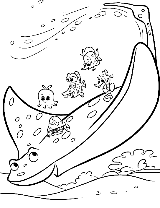 40 finding dory coloring pages