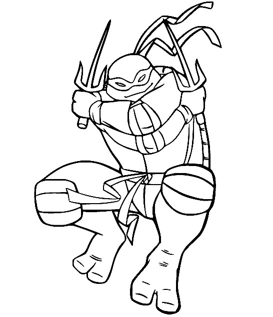 104 ninja turtles coloring pages