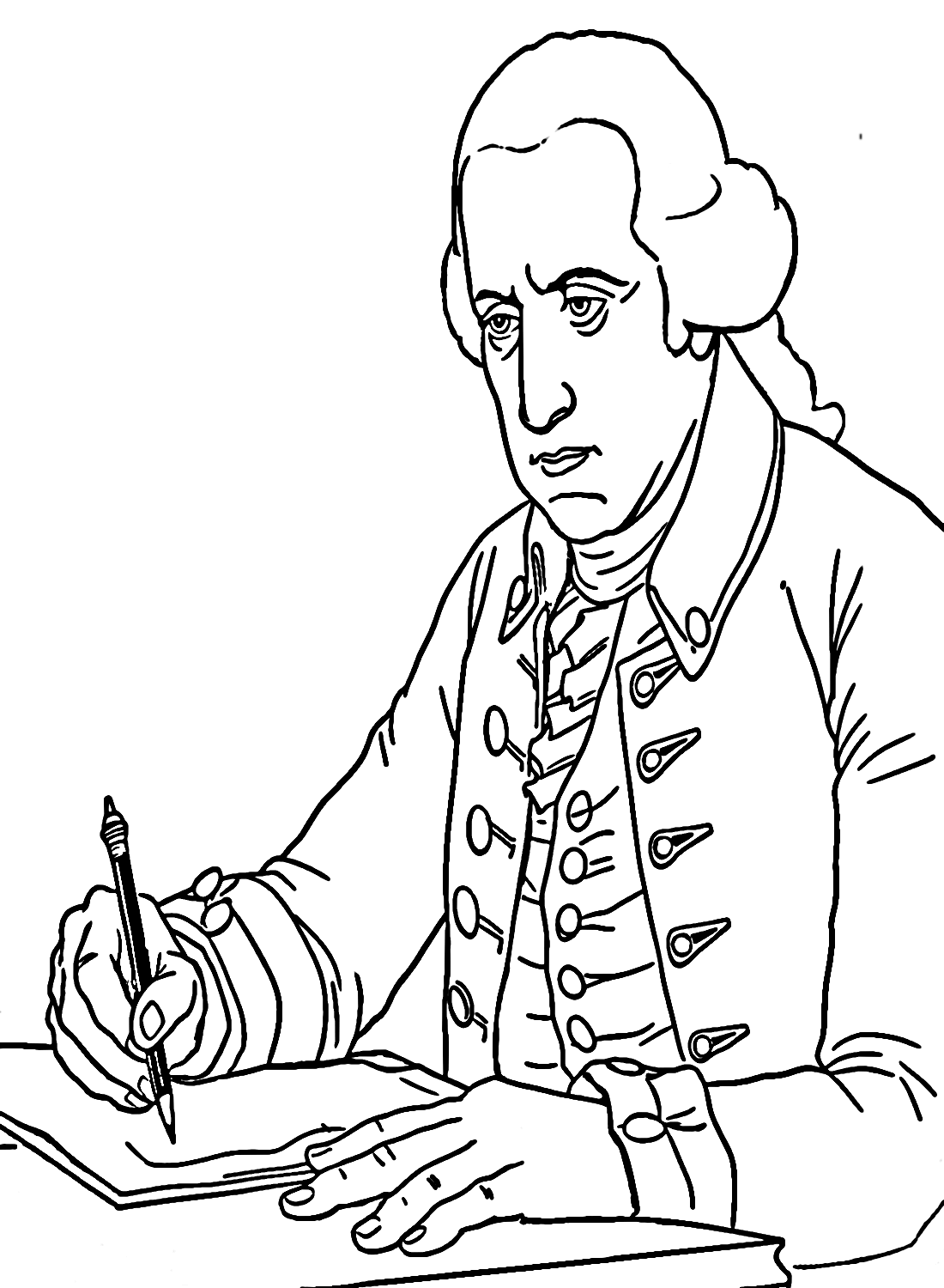 Free hamilton coloring page