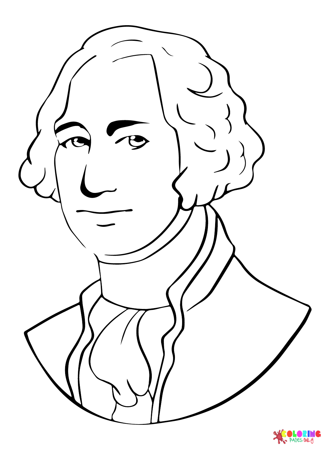 23+ george washington coloring page