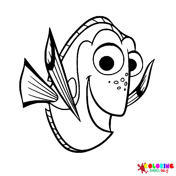 40 finding dory coloring pages