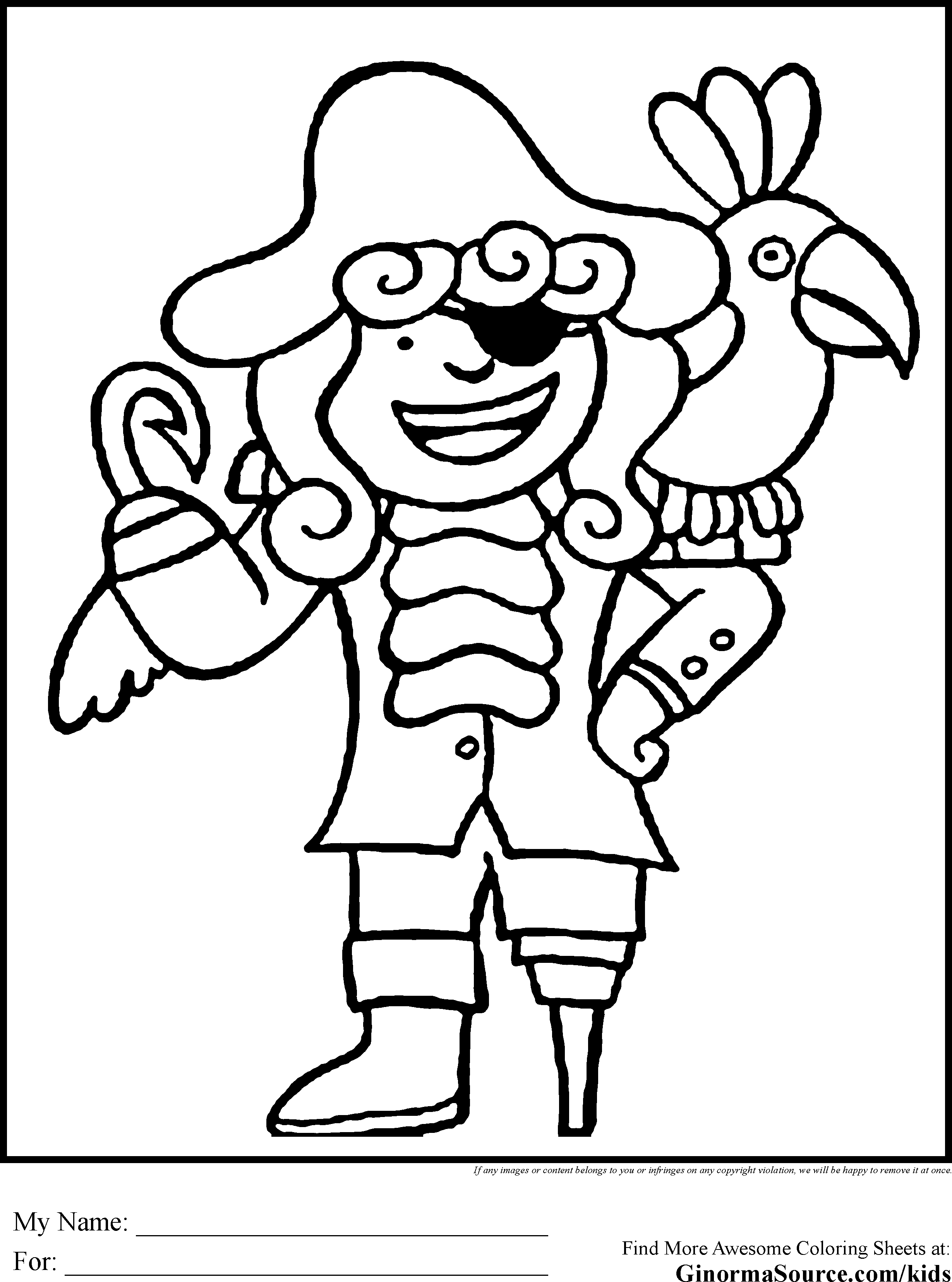 These pumpkin coloring pages are great for halloween, fall, and thanksgiving. Pirate coloring pages to download and print for free