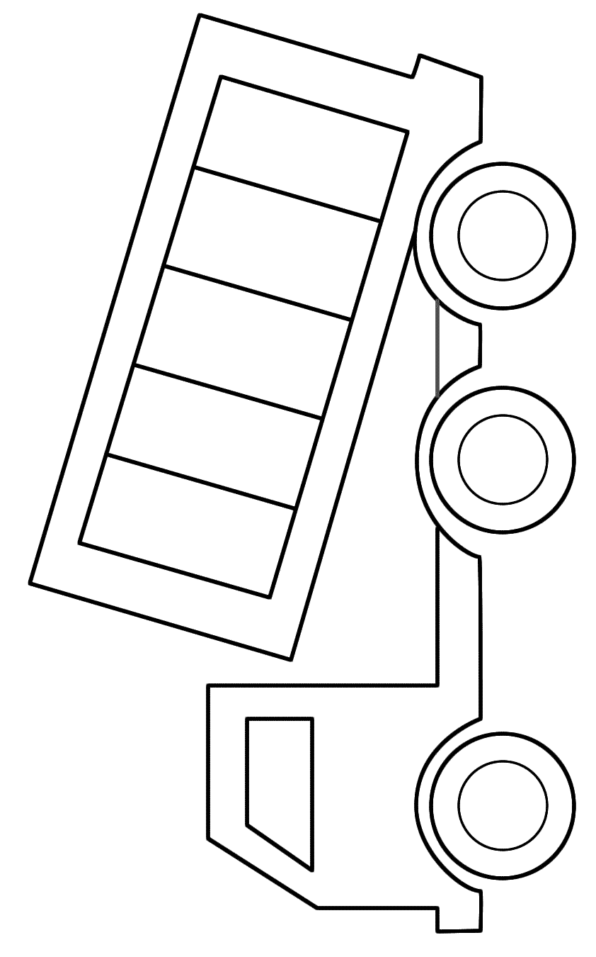 dump truck coloring pages to download and print for free