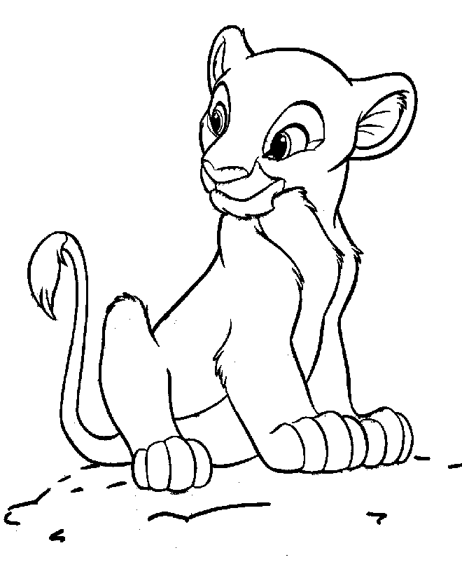 Lioness coloring pages download and print for free