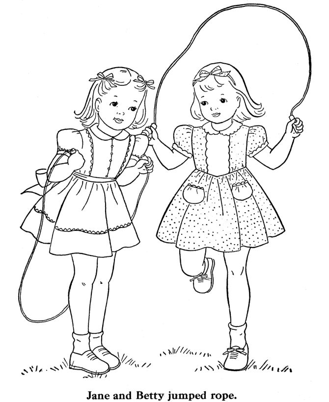 There are tons of great resources for free printable color pages online. Jump Rope Coloring Pages Download And Print For Free
