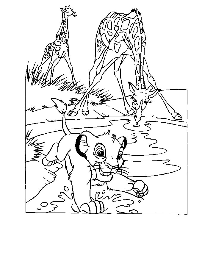 Disney lion king coloring pages download and print for free