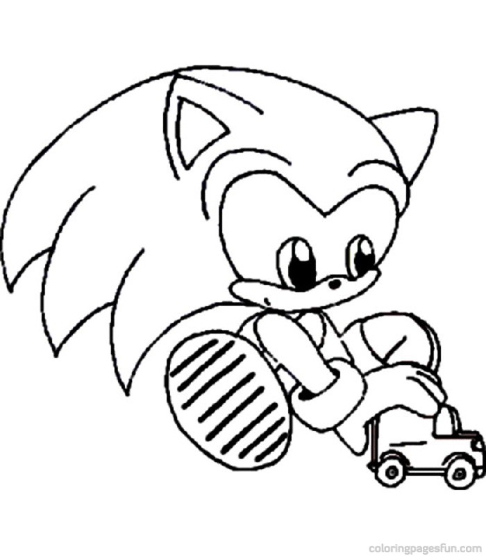 sonic the hedgehog coloring pages to download and print for free