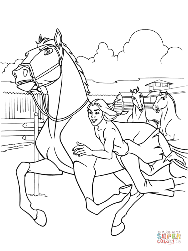 Spirit coloring pages to download and print for free