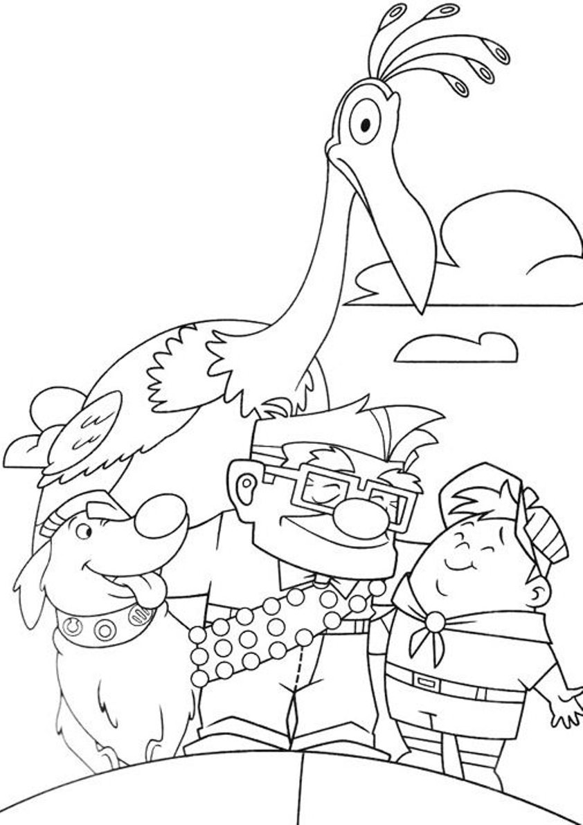 Up coloring pages to download and print for free