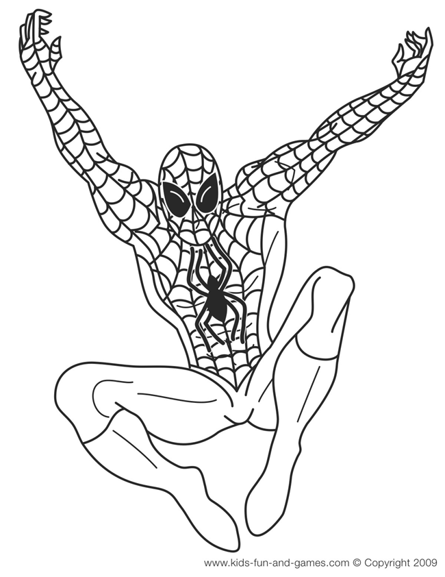 Superheroes coloring pages download and print for free