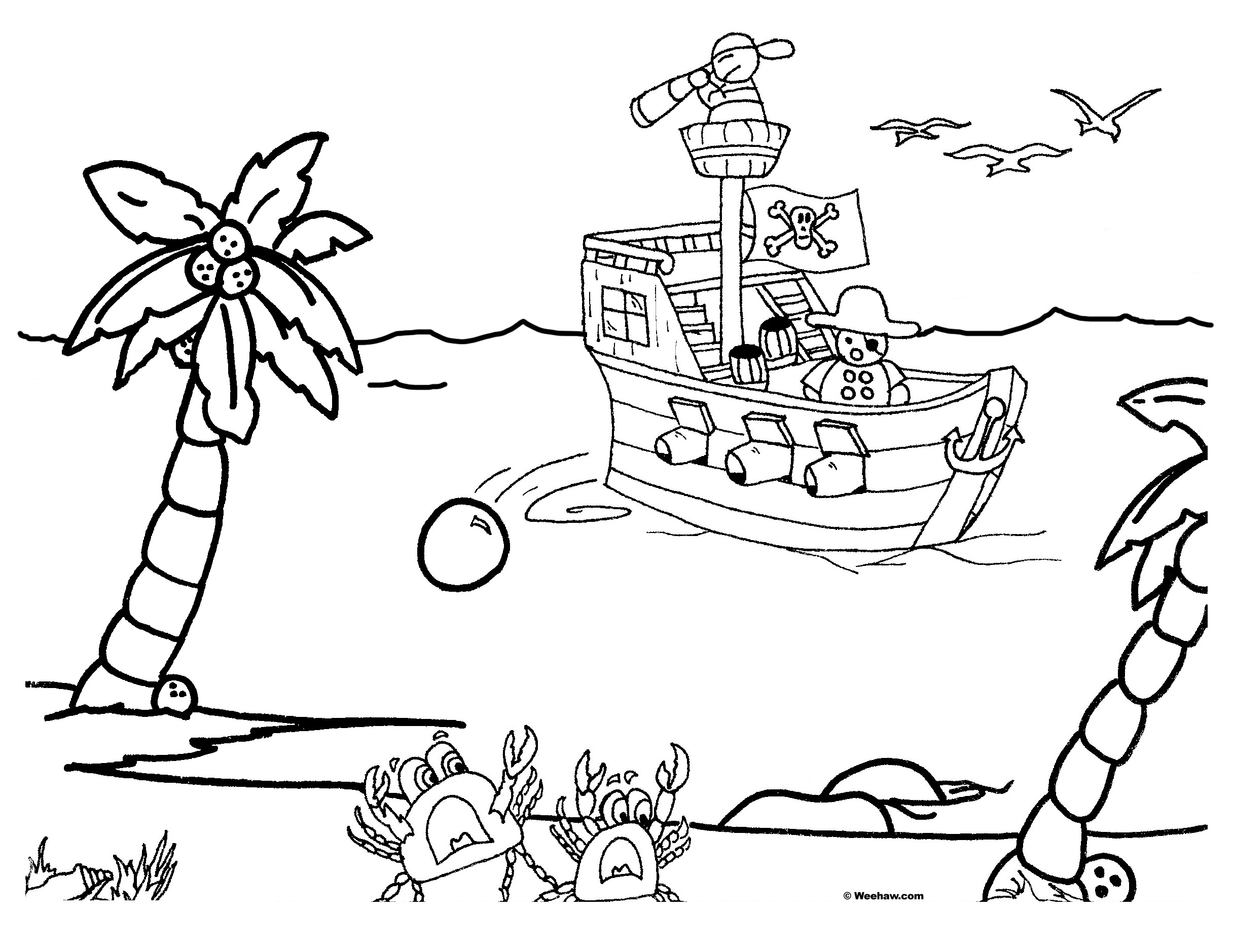 Plus, it's an easy way to celebrate each season or special holidays. Pirate Coloring Pages To Download And Print For Free