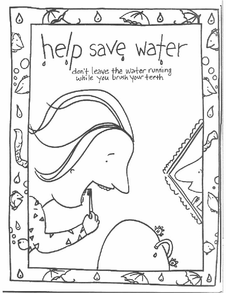 Fishes, imaginary creatures of the deep. Water coloring pages to download and print for free