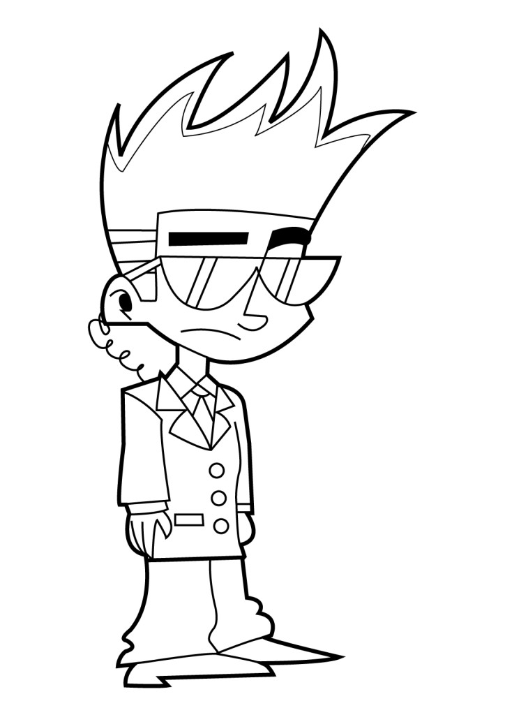 Lol coloring by numbers and greeting cards. Johnny Test Coloring Pages to download and print for free