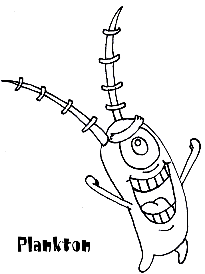 coloring pages from spongebob squarepants animated