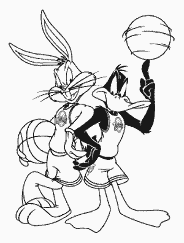 bugs bunny coloring pages to download and print for free