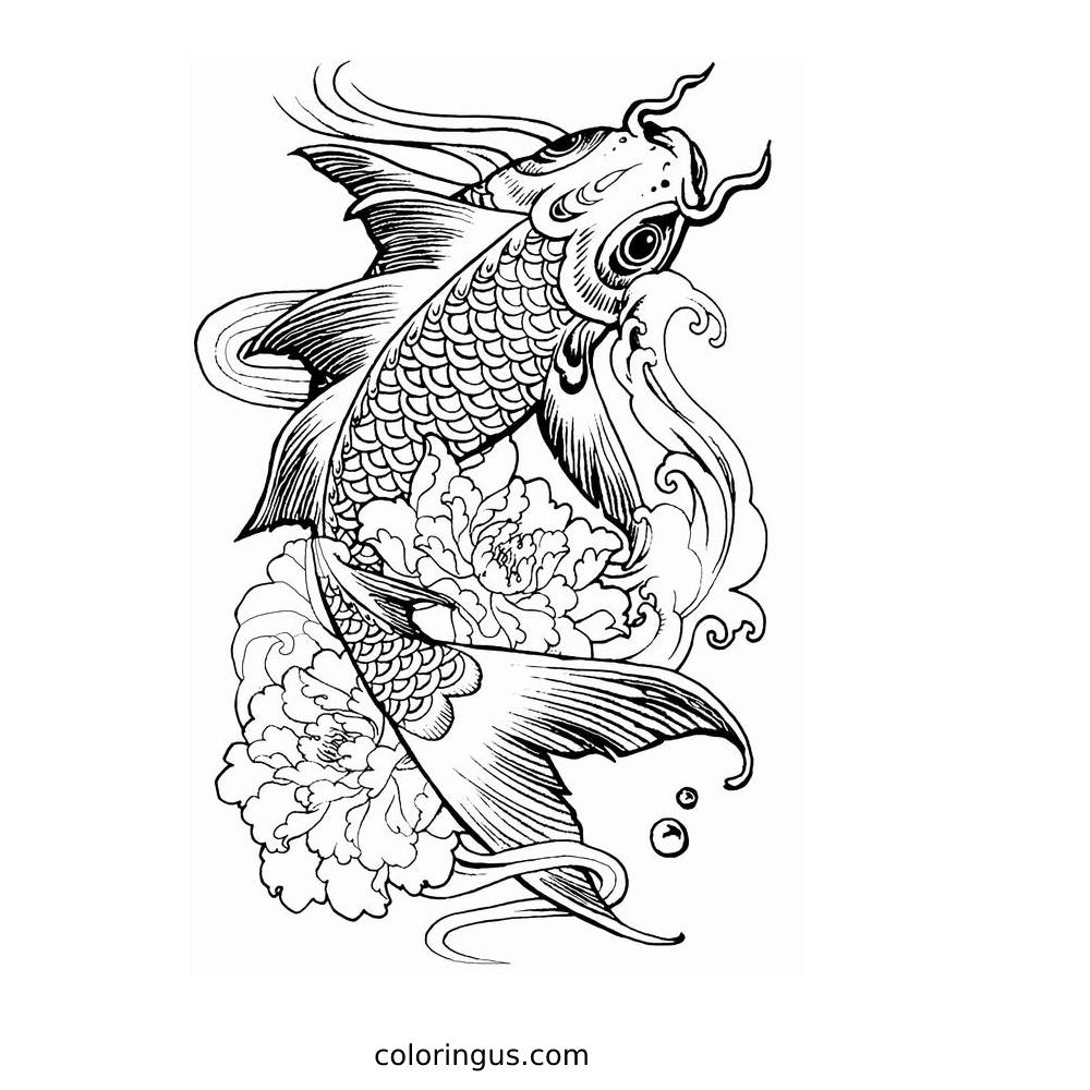 Print hard outline coloring page