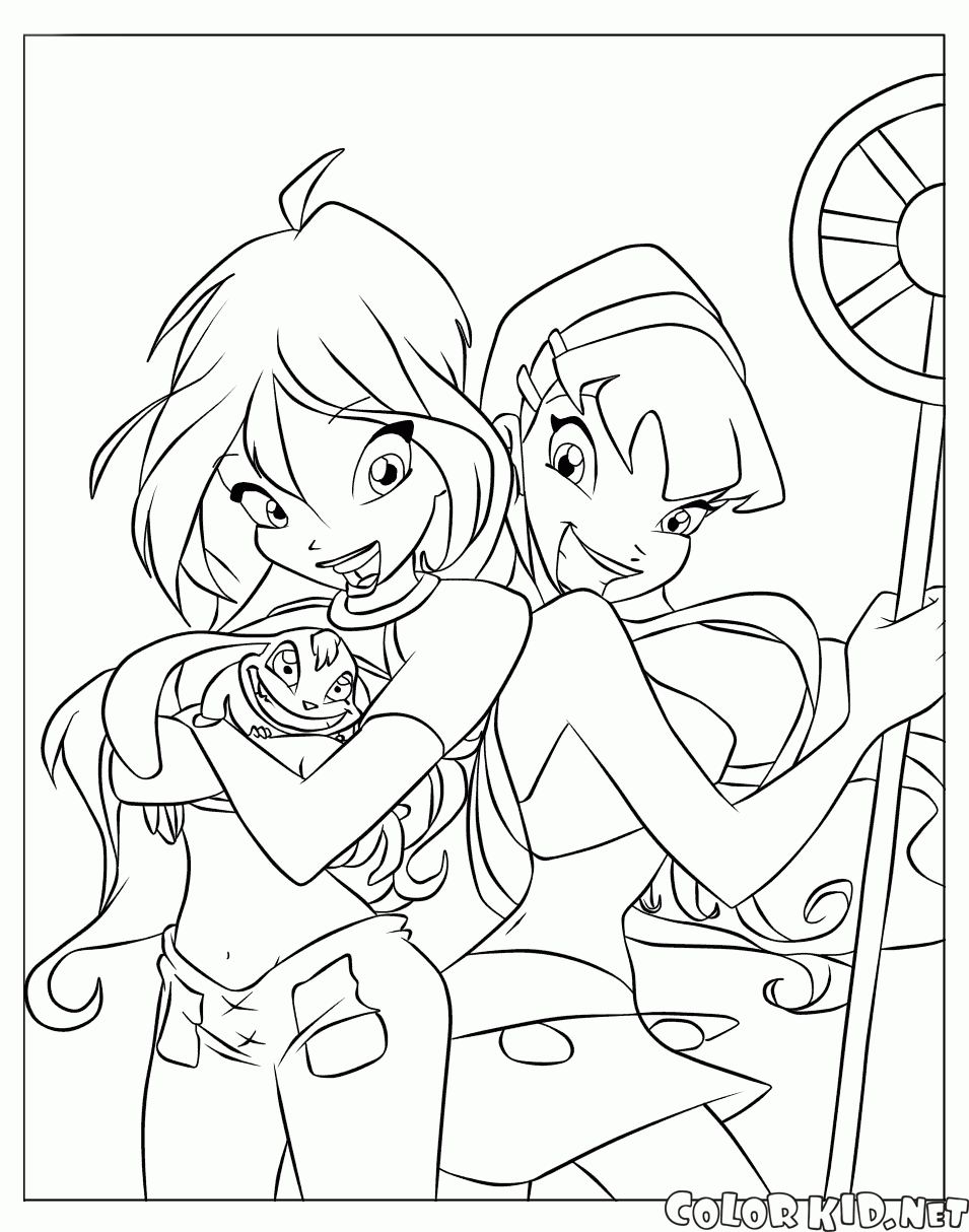 This collection includes mandalas, florals, and more. Coloring Page Bloom And Stella