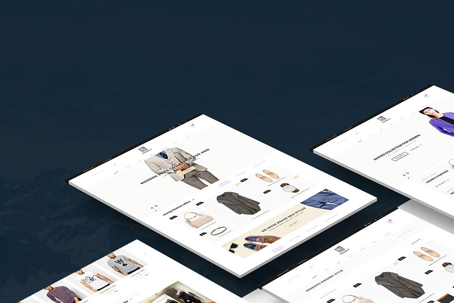 This hd quality perspective mockup features 3 highly detailed display sizes in isometric view with the ability to fully customize the background. 36 Best Website Mockups For Building Innovative Websites Colorlib