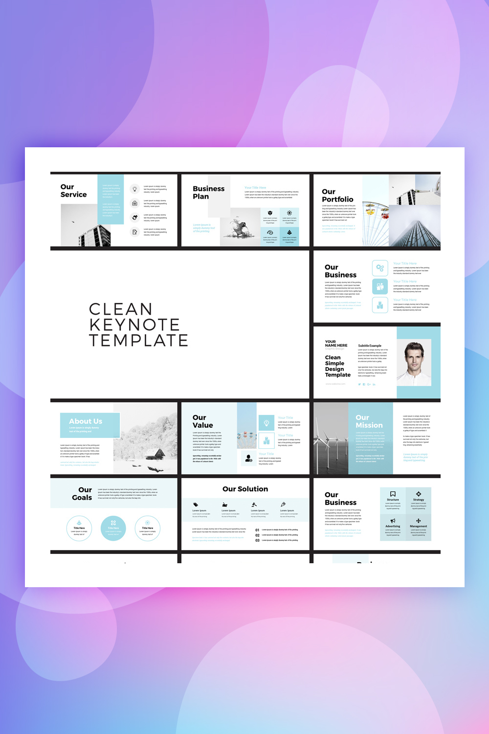 Minimal Presentation 20 Powerpoint And Keynote Templates Colorlib