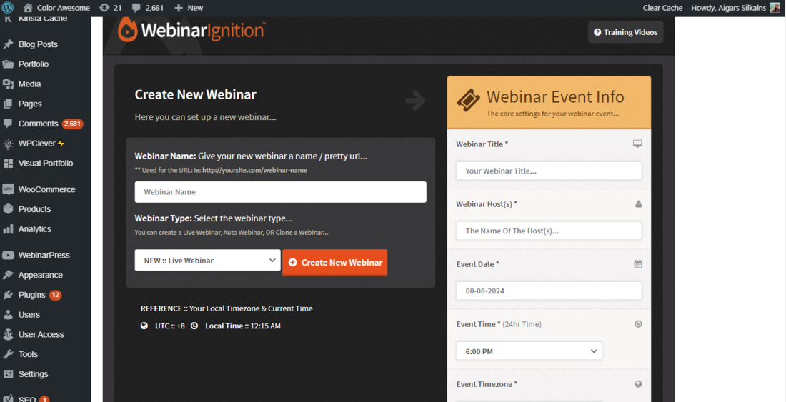 After a quick 30 second install, . Top 5 Wordpress Webinar Plugins To Integrate Into Your Website Colorlib