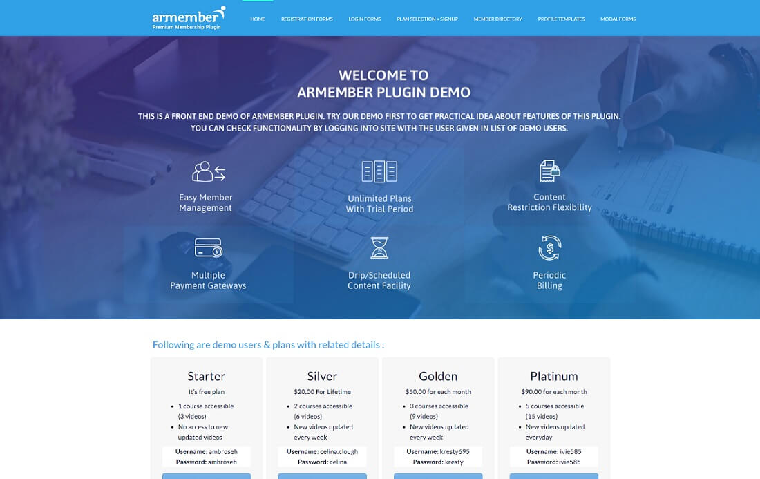 As the most powerful plugin on the internet, memberpress has three pricing plans that cater to . 15 Best Wordpress Membership Plugins 2021 Colorlib