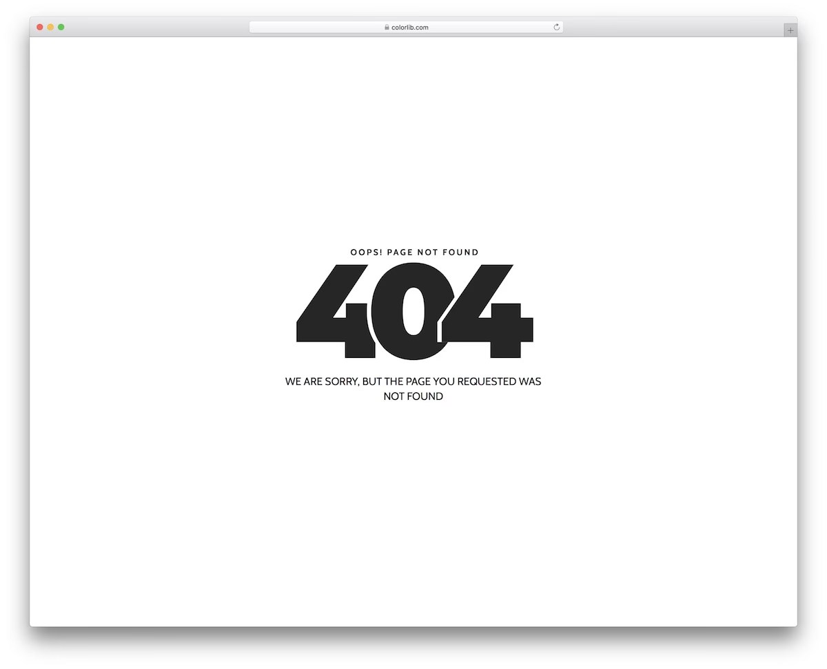 A 404 error is a common error and can be caused by a number of issues. Colorlib Error 404 V3 Free Bold Error Page Template 2021 Colorlib