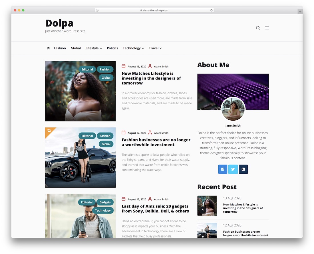 Content creators will find this theme useful, because of its . 50 Free Wordpress Themes Most Advanced 2021 Colorlib