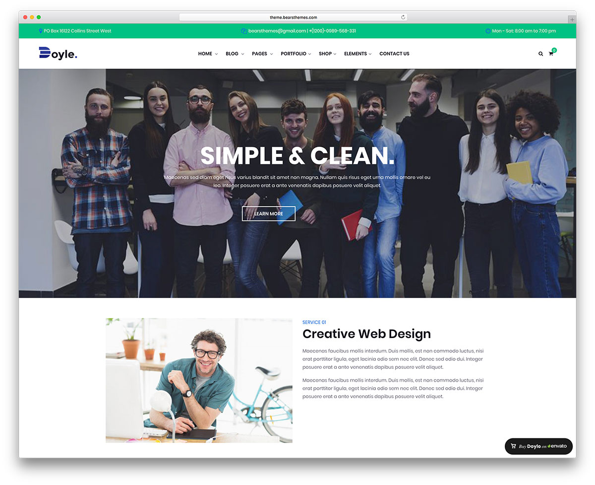 The espied theme has a minimal design which puts your creative projects in the spotlight. 58 Modern & Creative WordPress Themes 2021 - Colorlib