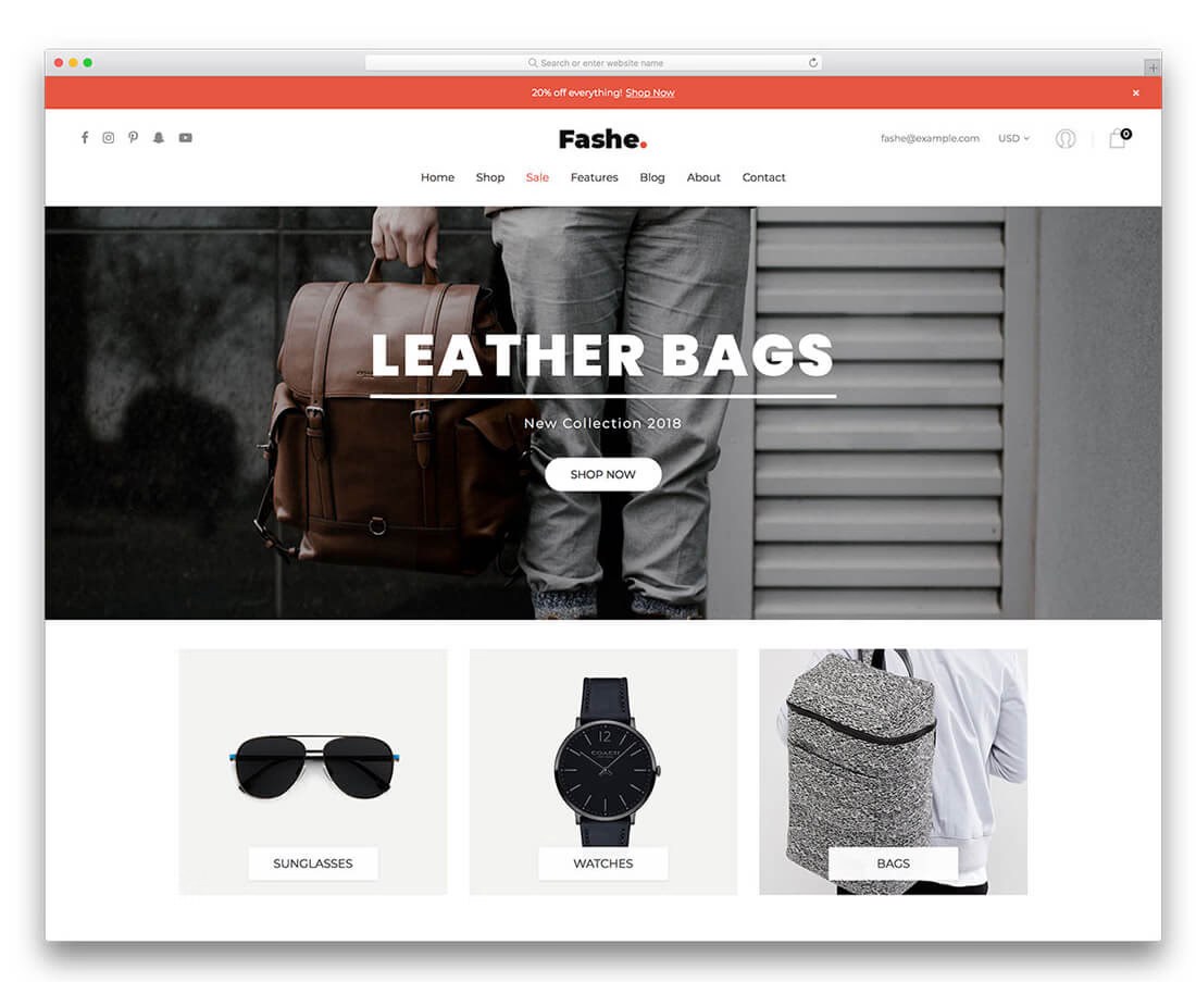 60 Free Bootstrap Ecommerce Website Templates 2020 Colorlib