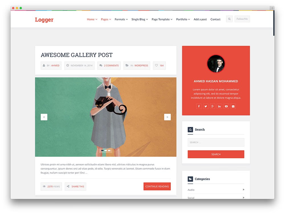 Find the perfect theme for your wordpress website. 30+ Best Tumblr-Style WordPress Blog Themes 2017 - Colorlib