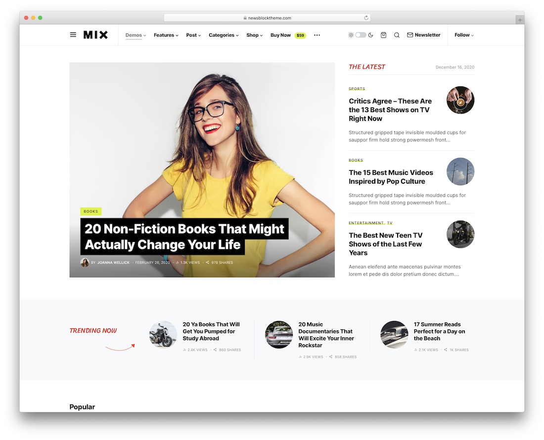 Tema wordpress terbaik yang dioptimalkan untuk adsense (gratis + premium). 20 Best Adsense Optimized Wordpress Themes 2021 Colorlib